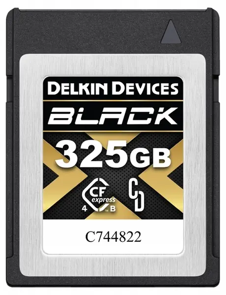 Card de memorie Delkin - BLACK, 325GB, CFexpress Type B