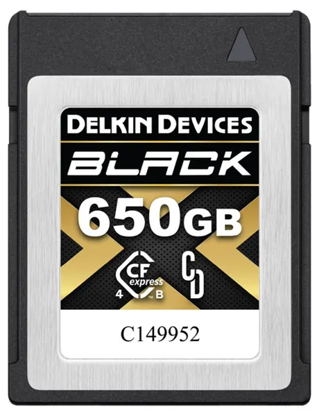 Card de memorie Delkin - BLACK, 650GB, CFexpress Type B