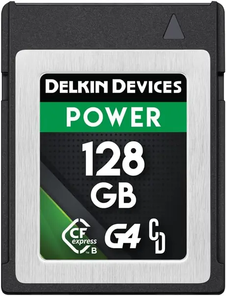 Card de memorie Delkin - Power G4, 128GB, CFexpress Type B 3.0