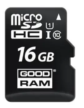 Card de memorie Goodram microSDHC 16GB, Clasa 10 + Adaptor microSD