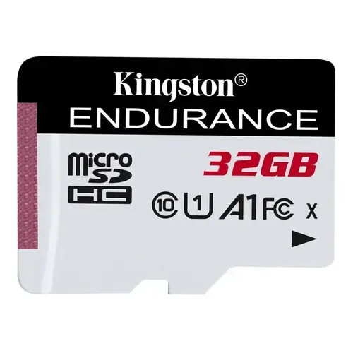 Card de memorie Kingston Endurance, microSDXC, 256GB, Endurance Class 10, A1, UHS-I fara adaptor