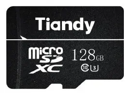 Card de memorie MicroSD, 128GB, Tiandy TC-P3TF 128A, viteza scriere 30MB/s