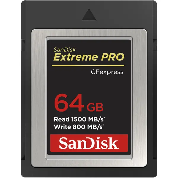 Card de memorie SanDisk - Extreme PRO, 64GB, CFexpress Type B