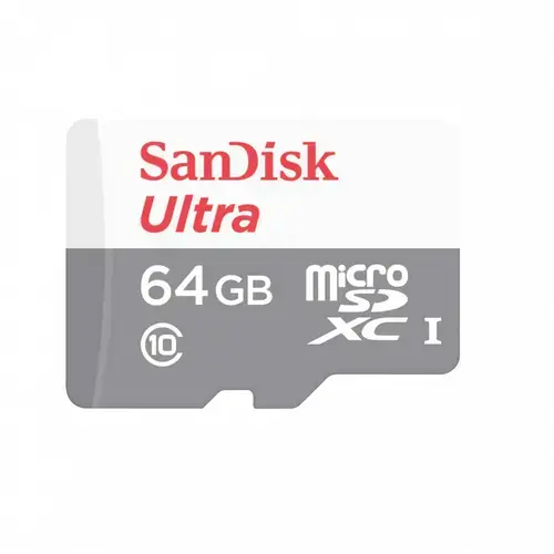 Card de Memorie SanDisk MicroSDXC, 64GB, Adaptor SD, Class 10