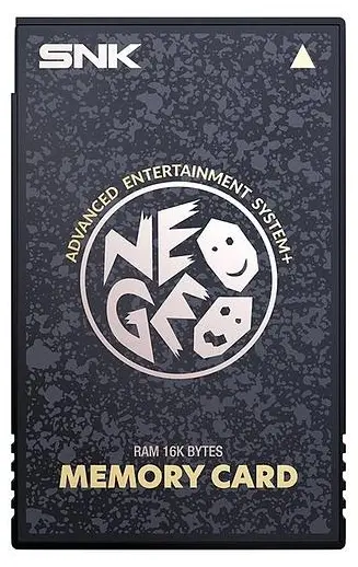 Card de memorie SNK - AES+, neagră (Neo Geo)