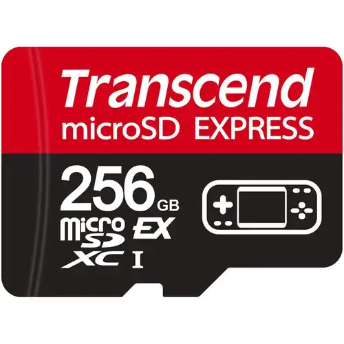 Card de memorie Trancend USD710S, microSDXC, 256GB, UHS-I U3, V30, A1 pentru Nintendo Switch 2