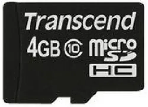 Card de memorie Transcend microSDHC, 4GB, Clasa 10