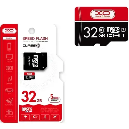 Card de memorie, XO, 32GB, CL10, Micro SD