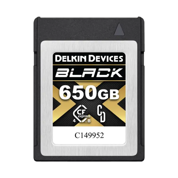 Card memorie, Delkin CFexpress BLACK R3530/W3250 (4.0) 650GB
