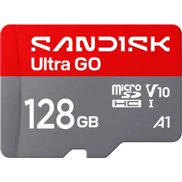 Card Memorie microSDXC SanDisk Ultra GO Android A1, 128Gb, Clasa 10 / UHS-1 U1 SDSQUGN-128G-GN6MN