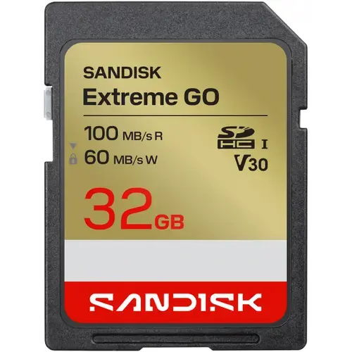 Card Memorie SDHC SanDisk Extreme Go, 32Gb, Clasa 10 / UHS-1 U1