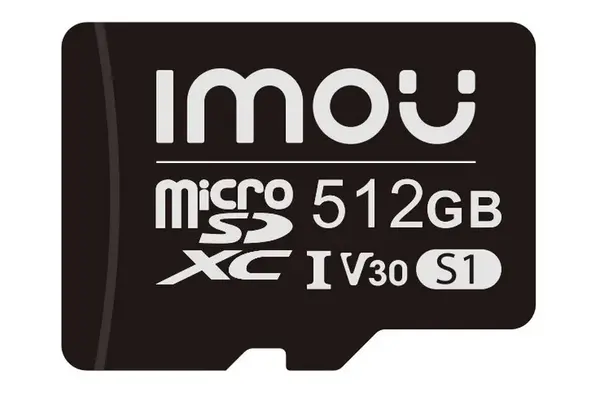 Card microSD 512GB, iMOU S1, V30, U3, C10, citire 98MB/s, scriere 78MB/s, 3D TLC NAND, ST2-512-S1 MICROSD512-IMOU