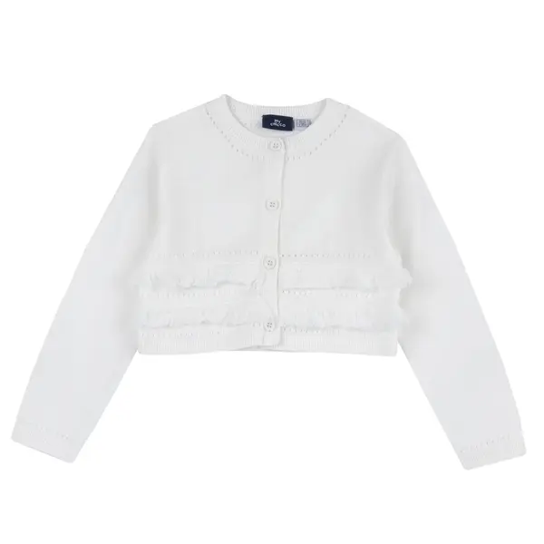 Cardigan copii Chicco, alb, 11815-68MC