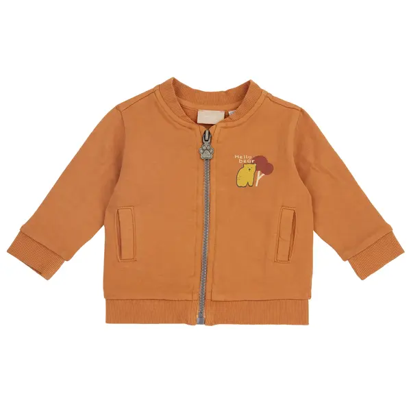 Cardigan copii Chicco, galben cu model, 07751-67MFCO