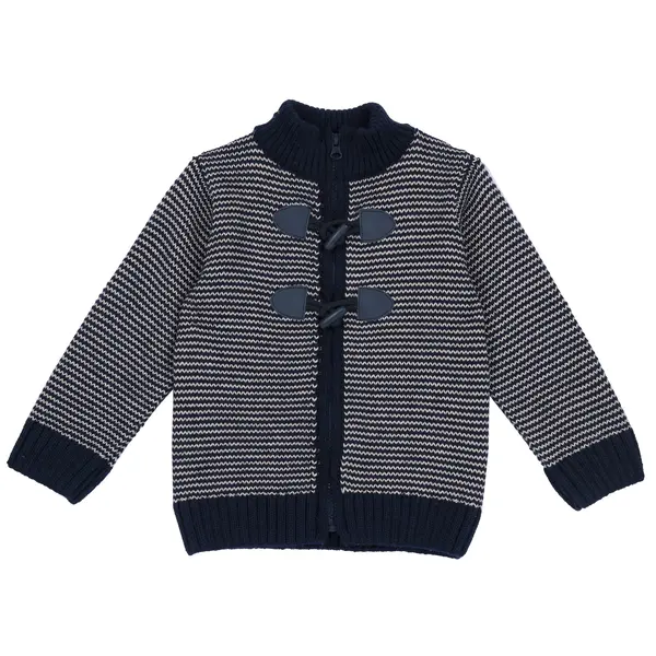 Cardigan copii Chicco tricotat, albastru inchis, 00550-69MC