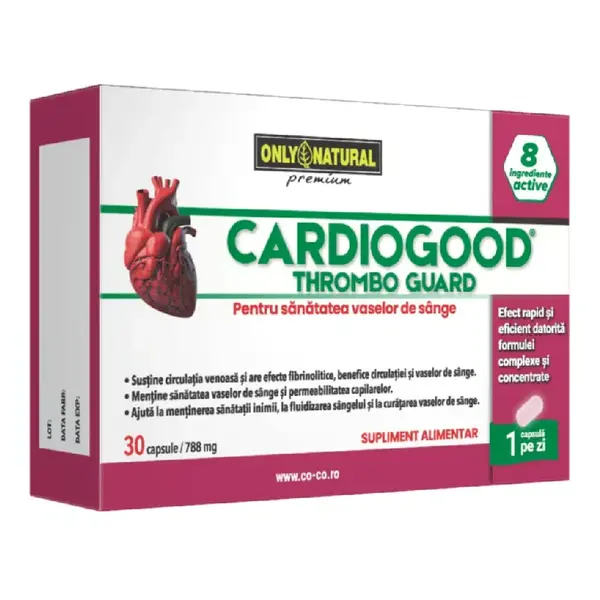 Cardiogood Thrombo guard 30 caps. Co&Co Consumer