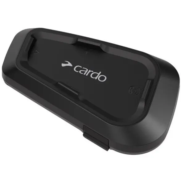 CARDO Interfon pentru motociclete Cardo Spirit SPRT0001, Bluetooth, WiFi, date mobile, raza 400 m, USB, Negru