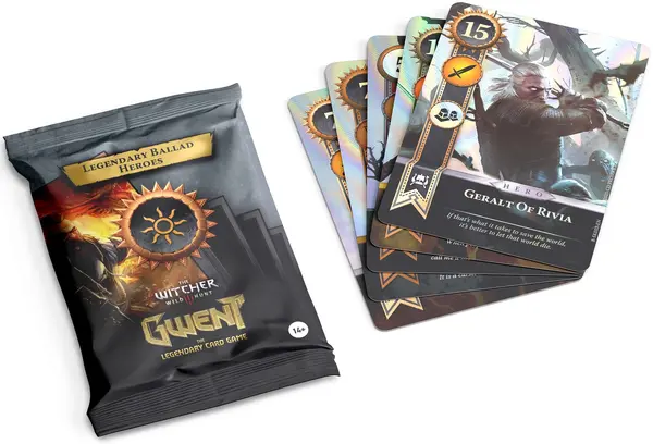 Carduri pentru Gwent: The Legendary Card Game - Ballad Legendary Foil Cards Nilfgaard
