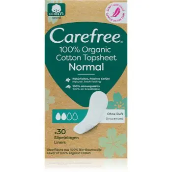 Carefree Organic Cotton Normal absorbante