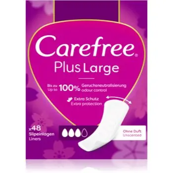 Carefree Plus Large Light Scent absorbante