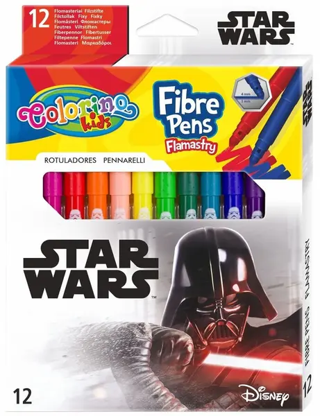 Carioci Colorino - Marvel Star Wars, 12 culori