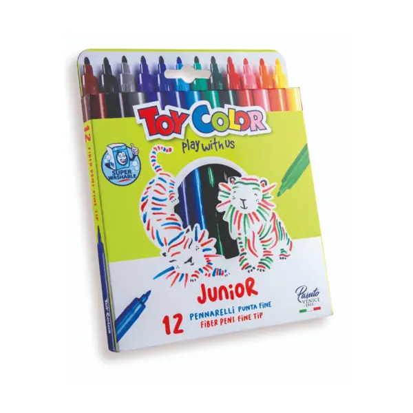 Carioci Toy Color Junior 12 culori Carioci Toy Color Junior 12 culori