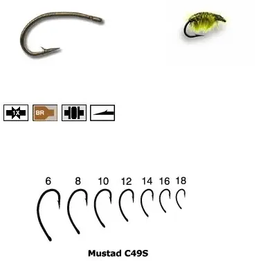 Carlig Caddis Signature Fly Hook 25buc Nr.16