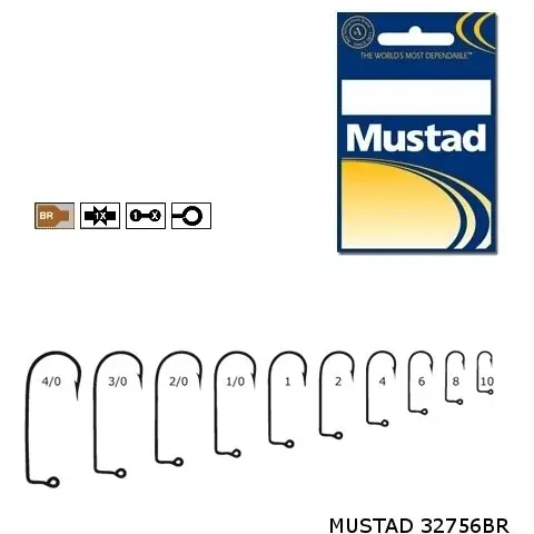Carlig CIRLIG BRONZ PENTRU TWISTER nr.3/0