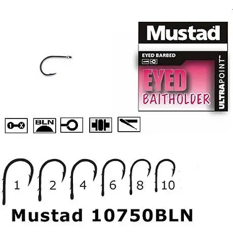 Carlig Eyed Baitholder 10750NP-BN Nr.4