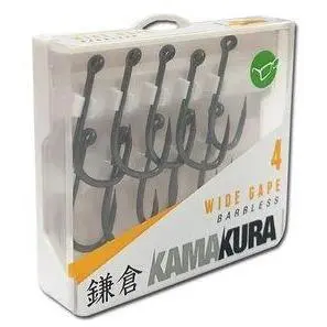 Carlig Kamakura Wide Gape Barbless Nr.5