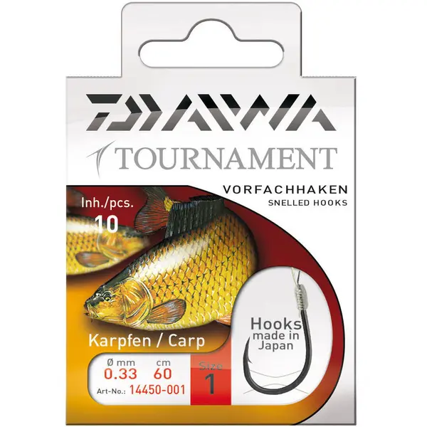 Carlig Legat Tournament Pentru Crap Nr.6/10Buc