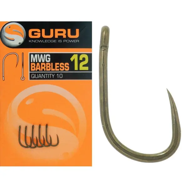 Carlig MWG Barbless Nr.12 10buc
