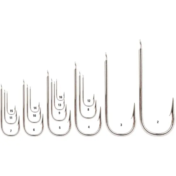 Carlig Round Bent Sea Nickel nr.16 100buc