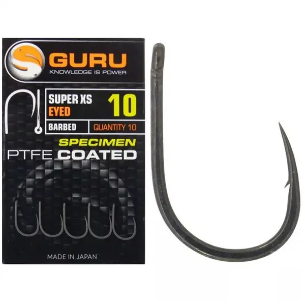 Carlig Super XS Eyed Barbed Nr.14 10buc