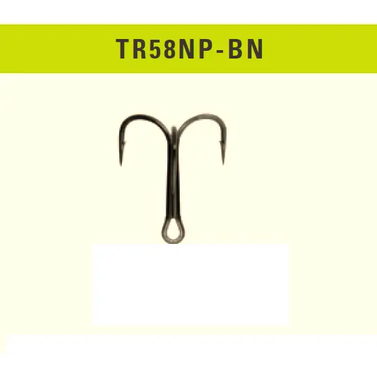 Carlig Ultrapoint Round Bend Treble Hook BN 6buc Nr. 6