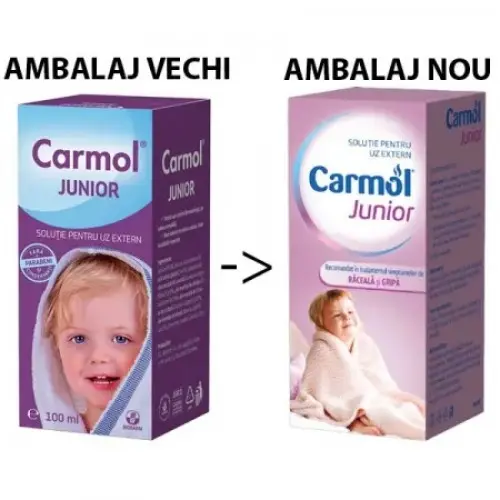 Carmol junior raceala si gripa ssolutie externa x 100ml Zephyr Labs