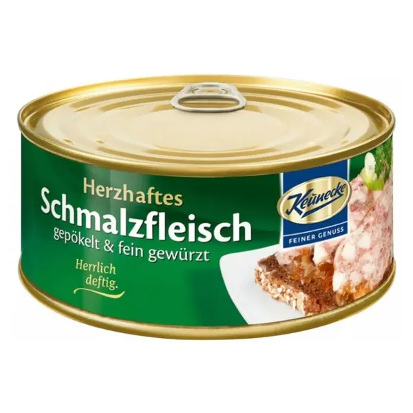 Carne Grasa de Porc Condimentata Fin, 300 g, Keunecke