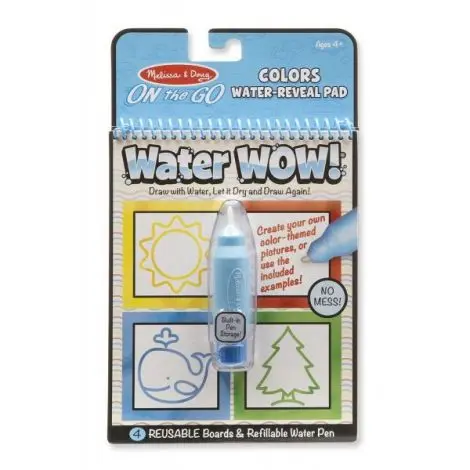 Carnet Apa magica Forme si culori - Melissa and Doug