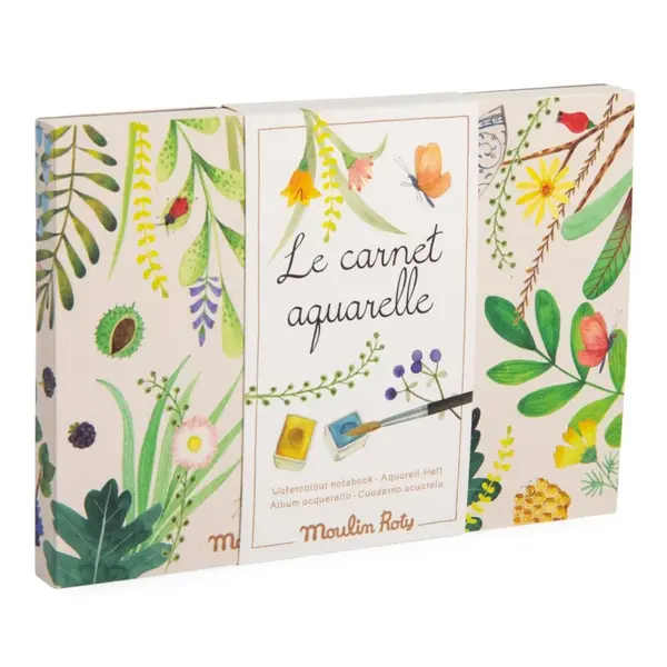 Carnet cu coli pentru pictura, Moulin Roty