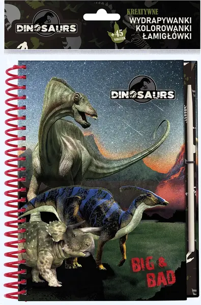 Carnețel creativ Derform Dinosaur 17