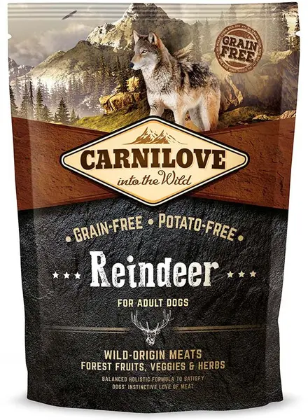 CARNILOVE Ren, fără cereale