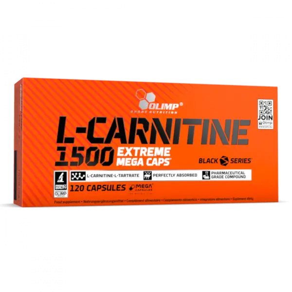 Carnitina capsule L-Carnitine 1500 Extreme, 120 capsule, Olimp Sport Nutrition