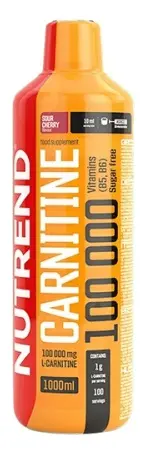 Carnitine 100 000, vișine acre, 1000 ml, Nutrend