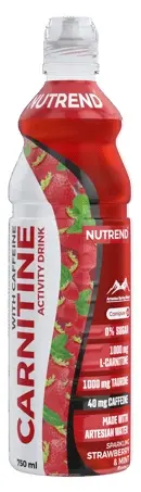 Carnitine Activity Drink + Caffeine,căpșuni și mentă, 750 ml, Nutrend
