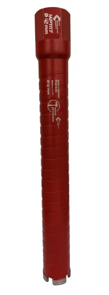 Carota diamantata cu micro-percutie pt. beton armat diam. 42 x 300 (mm) - Super Premium - DXDY.MP1117.042
