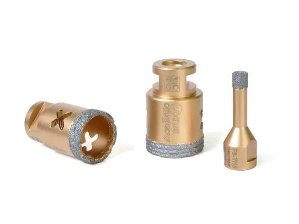 Carota Montolit FS-TI8 T-GOLD diamantata pentru perforare uscata Ø 8 mm