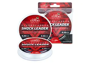 CARP EXPERT FLUOROCARBON SHOCK LEADER 0.20MM-0.55