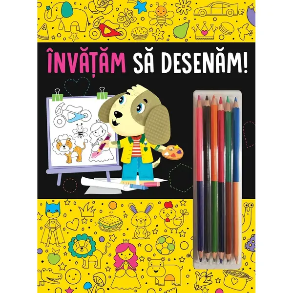 Carte cu activitati, Invatam sa desenam
