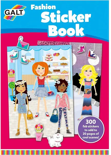 Carte cu stickere de moda Galt