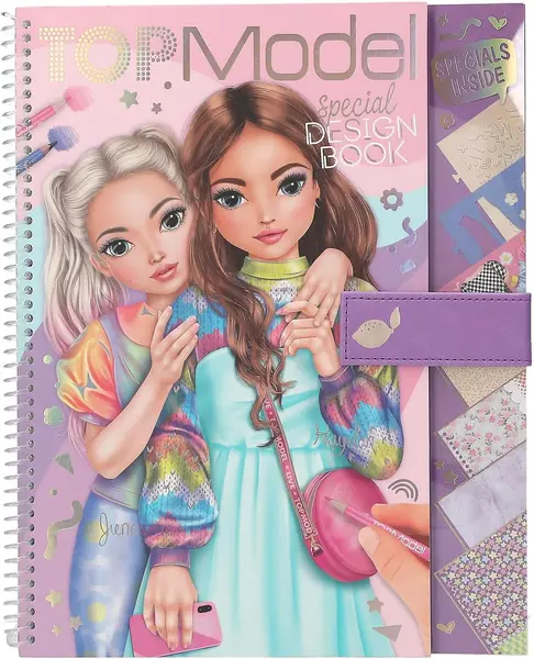Carte de colorat Depesche TopModel - Special Design Book
